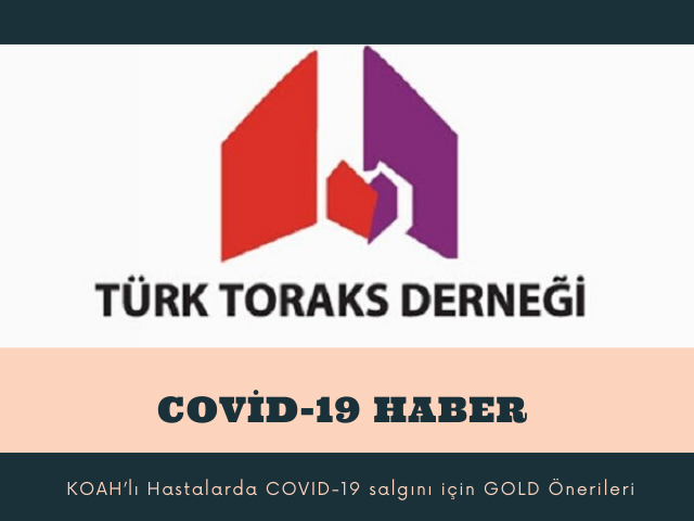 COVID-19 profilaksi hakkında Türk Toraks Derneği Görüşü ve KOAH’lı Hastalarda COVID-19 salgını için GOLD Önerileri