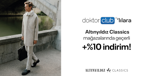Altınyıldız'dan Doktorclub Üyelerine Özel İndirim Fırsatı