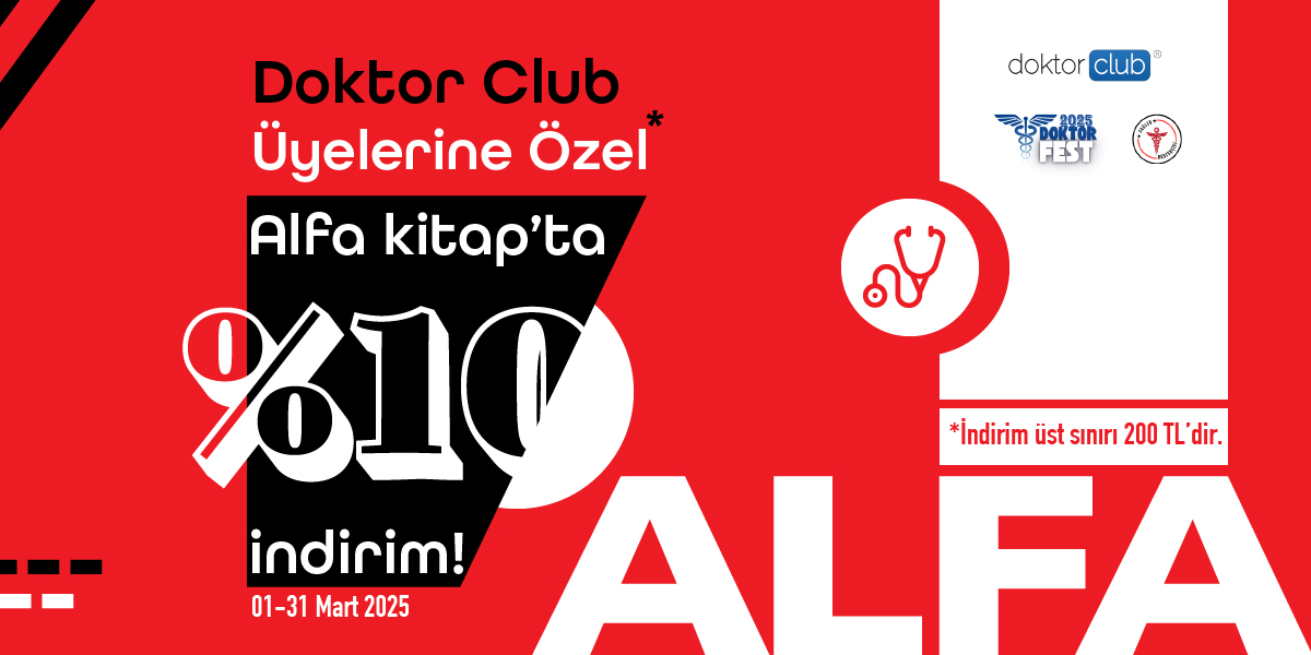 Doktorclub Üyelerine Özel Alfa Kitap'ta %10 İndirim!