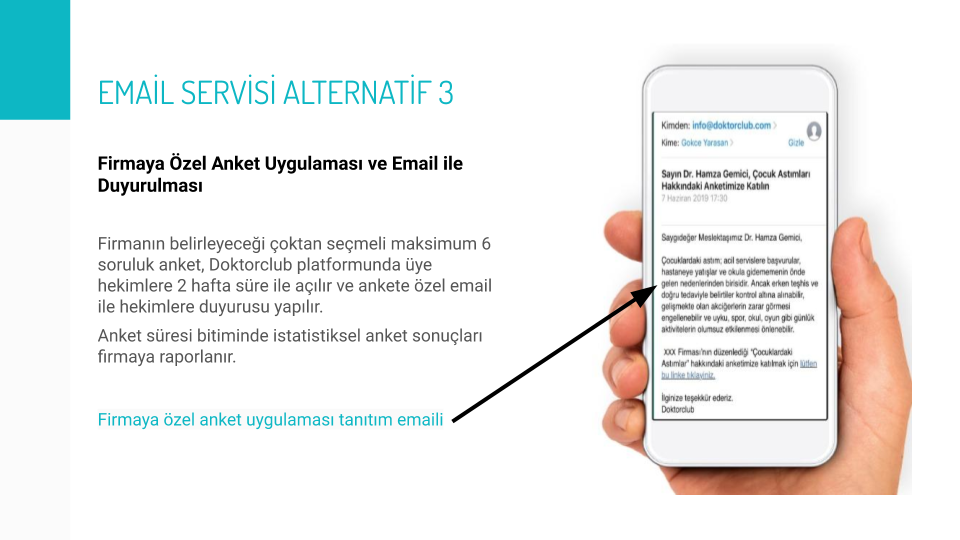 Özel E-mail Gönderilmesi